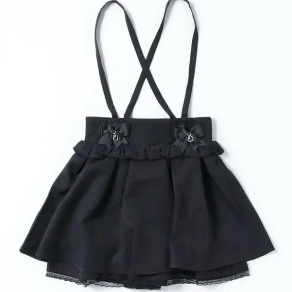 [BUNJANG] Mars Ribbon Heart Charm Skirt / 새상품 택o) mars 마즈 리본 하트참 스커트 치마 일브 지뢰계
