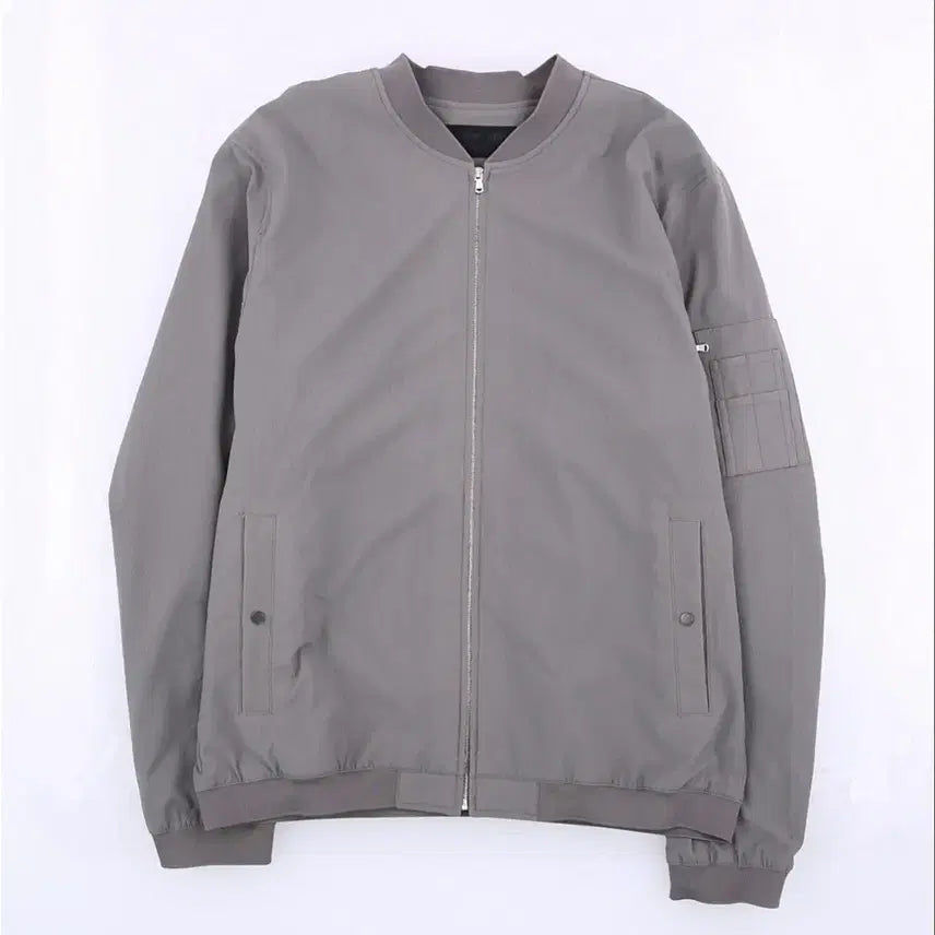 [BUNJANG] JILLSTUART NEW YORK Micro Pleats MA-1 Jacket L / 질스튜어트 뉴욕 마이크로 플리츠 MA-1 자켓  L