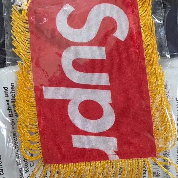 [BUNJANG] Supreme 26FW Dashboard Box Logo Flag + Stickers / 26fw 슈프림 대시보드 박스로고 깃발 + 스티커