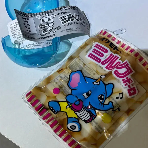 [BUNJANG] Bandai Japanese Snack Pouch / 반다이 일본 과자 파우치 새상품