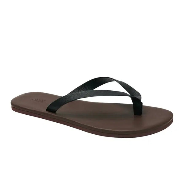 [BUNJANG] Stu Color Flip Flops Brown Size 36 / Stu 에스티유 컬러 플립플랍 브라운 36사이즈