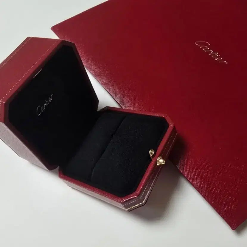[BUNJANG] Cartier Ring Case with Shopping Bag / 까르띠에 반지케이스 (쇼핑백포함) @ 까르띠에 케이스 @ 까르띠에 쇼핑백