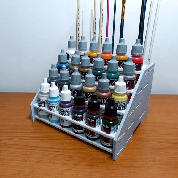 [BUNJANG] Vallejo/Army Painter Paint & Brush Rack / 발레호 아미 페인터 물감 브러시 랙