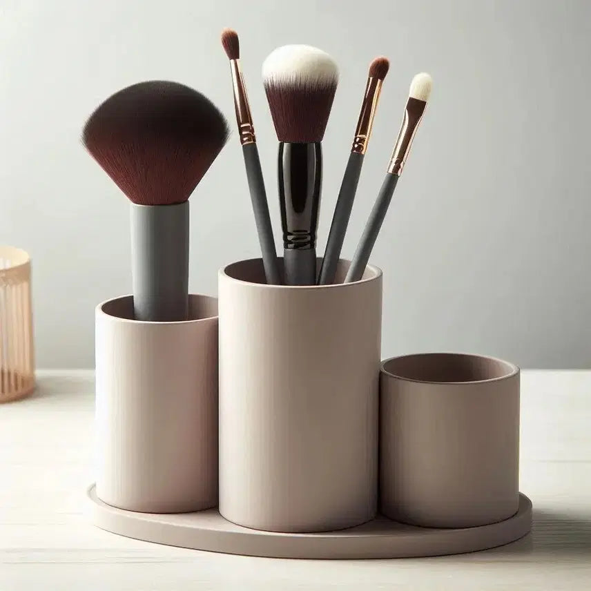 [BUNJANG] Makeup Brush Holder Organizer / 메이크업 브러시 정리대 홀더