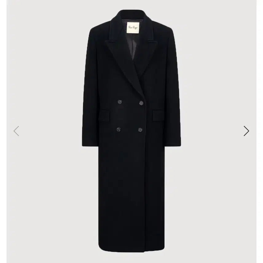 [BUNJANG] Low Sugar Cashmere Blend Long Coat (Long Version) / 로우슈가 캐시미어 블렌드 롱 코트 그레이 / 블랙 롱버전