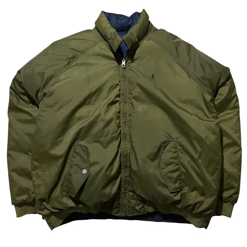 [BUNJANG] Polo Ralph Lauren Reversible Down Puffer Jacket XL / [XL] 폴로 랄프로렌 리버시블 다운 푸퍼 패딩