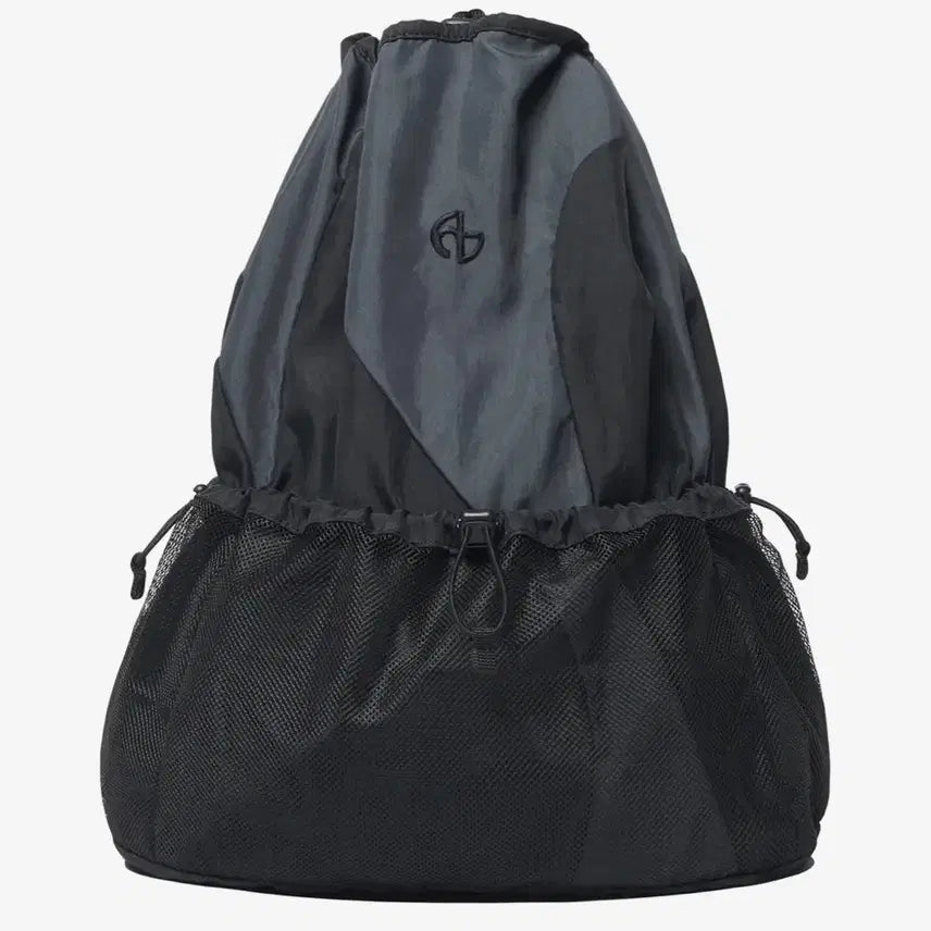 [BUNJANG] No Manual String Backpack Charcoal / 노매뉴얼 스트링 백팩 챠콜