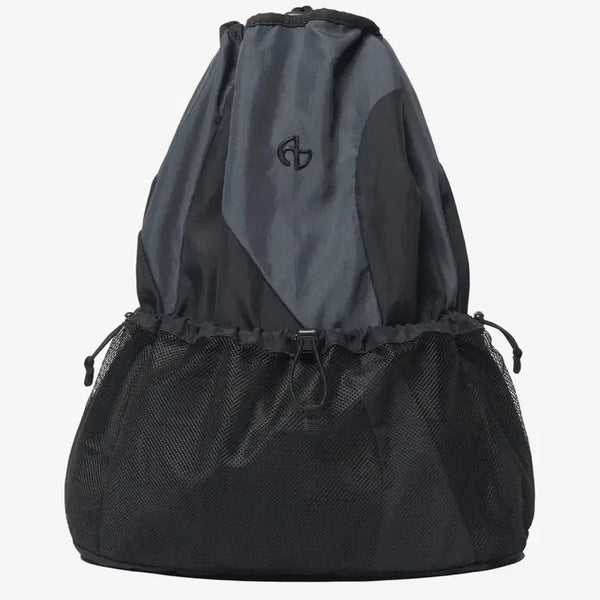 [BUNJANG] No Manual String Backpack Charcoal / 노매뉴얼 스트링 백팩 챠콜