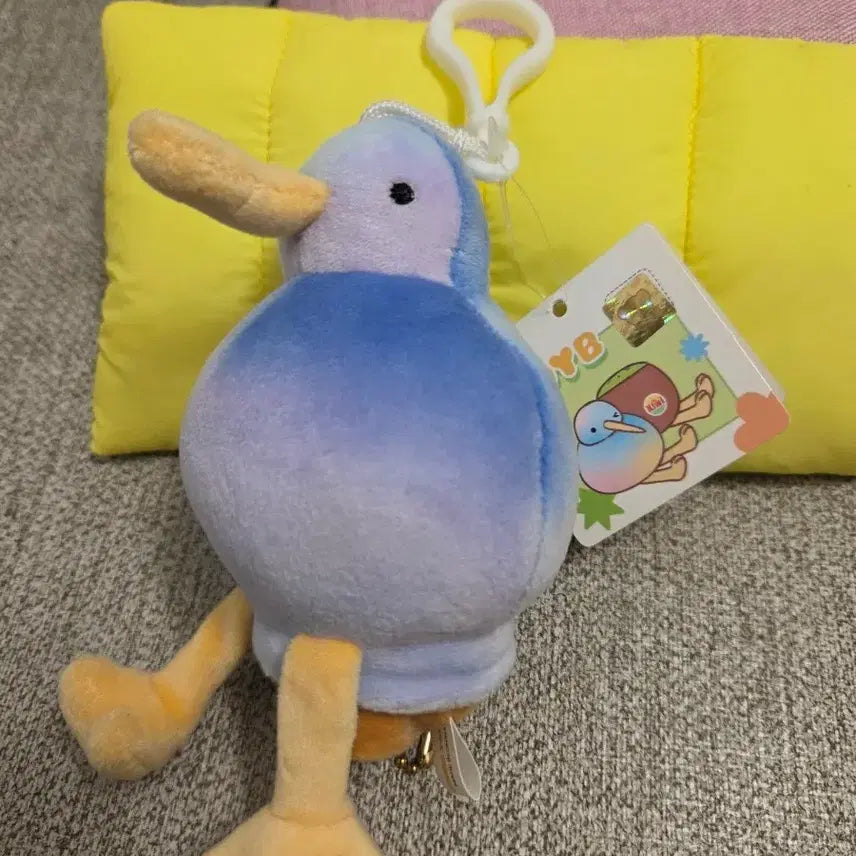 [BUNJANG] Kiwi Bird Keyring Multi Blue / 키위새 키링 멀티 블루