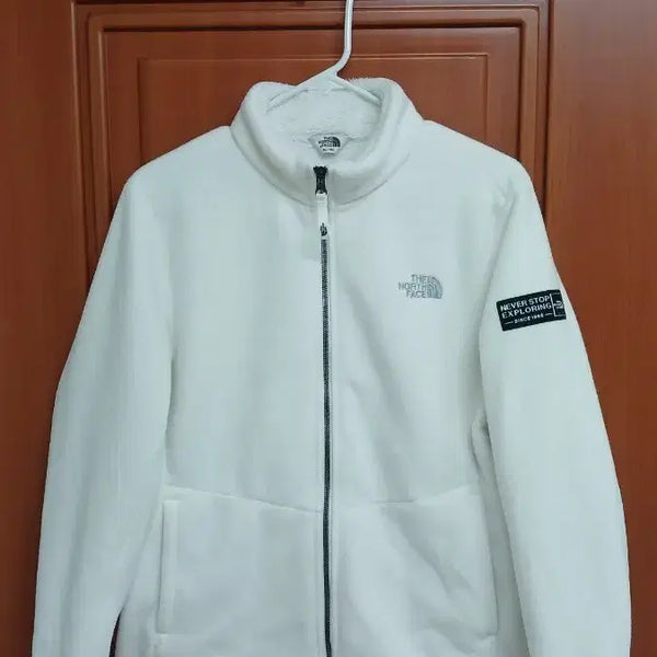 [BUNJANG] The North Face Fleece Jacket White / 노스페이스 플리스 자켓 화이트