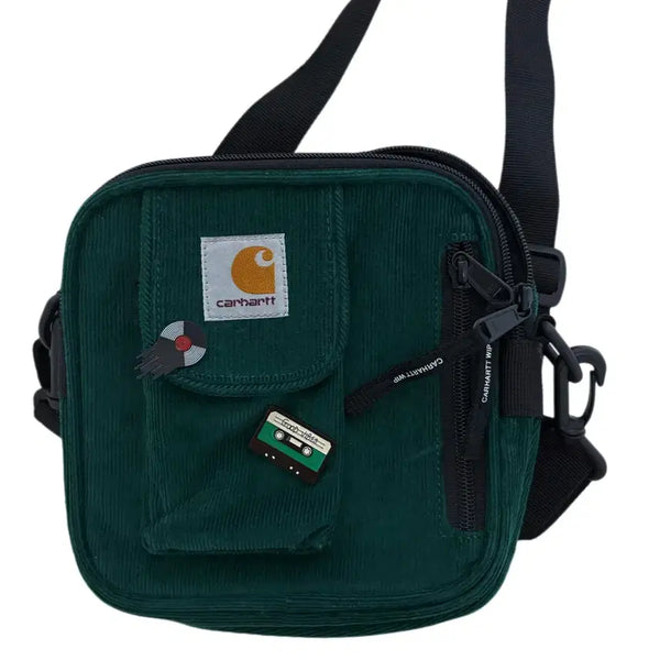 [BUNJANG] Carhartt WIP Corduroy Crossbody Bag Green / 미사용품 칼하트 WIP 코듀로이 크로스백 그린