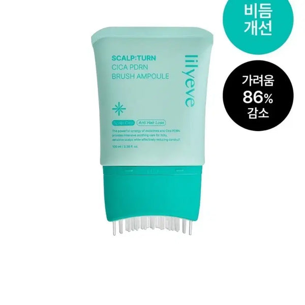 [BUNJANG] Lilyuve Scalptone Cica PDRN Brush Ampoule 100ml / 릴리이브 스칼프턴 시카 피디알엔 브러쉬 앰플 100ml