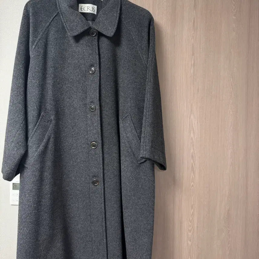 [BUNJANG] A.C.C.E.S. Nonno Coat Charcoal / 에크리스 논노코트 차콜