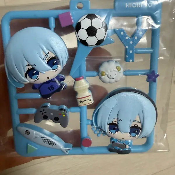 [BUNJANG] Blue Lock Hiori Yo Flat Collection Keyring (Sealed) / 블루록 히오리 히오리 요우 플랫컬렉션 키링 미개봉