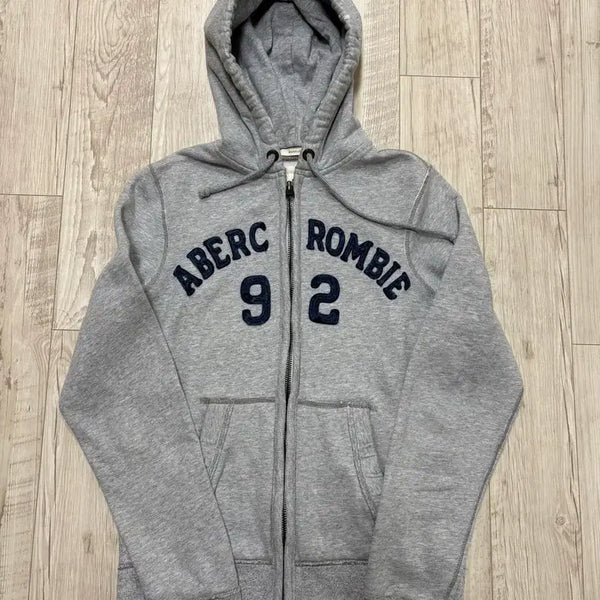 [BUNJANG] Abercrombie & Fitch Grey Hoodie L / 아베크롬비 후드집업 그레이 L