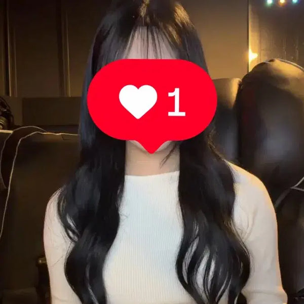 [BUNJANG] 22-inch Black Clip-in Hair Extensions / 22인치 블랙 붙임머리