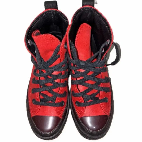 [BUNJANG] Converse Chuck Taylor All Star Berkshire Boot High Red / 실착1 희귀매물! 컨버스 척테일러 올스타 버크셔 부츠 하이 레드 220,225
