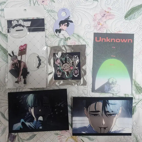 [BUNJANG] ATEEZ Till Acryl Stand, Keyholder, Ivan Postcard Bundle Set / 바니스테/에이스테 틸 아크릴 스탠드,키홀더, 이반 엽서