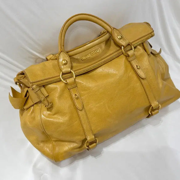 [BUNJANG] Miu Miu Ribbon Satchel Bag / 미우미우 리본 사첼백
