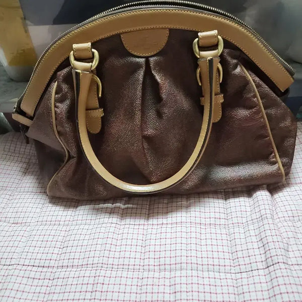 [BUNJANG] Etro Brown Pattern Tote Bag / 에트로 브라운 패턴 토트백