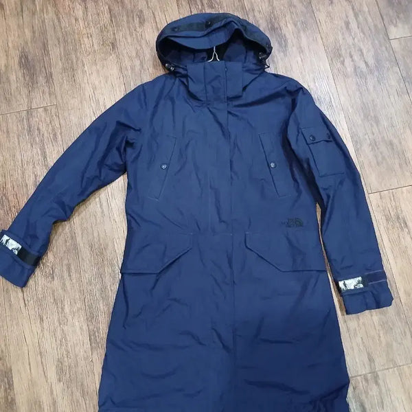 [BUNJANG] The North Face Gore-Tex Hooded Parka Navy / 노스페이스 고어텍스 후드 야상 네이비