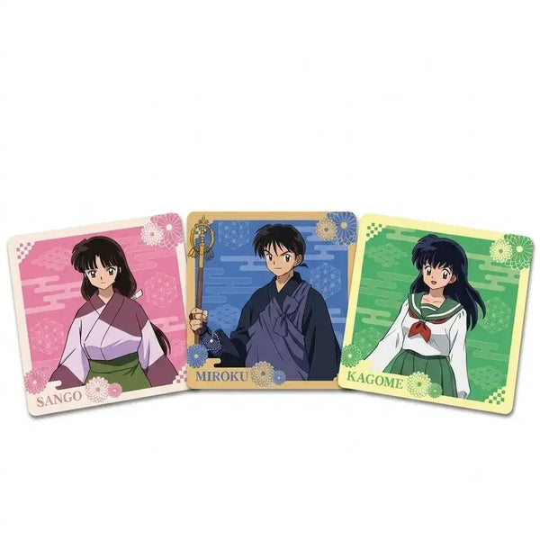 [BUNJANG] Inuyasha Character Card Set (3 Types) / 이누야샤 캐릭터 카드 3종 세트