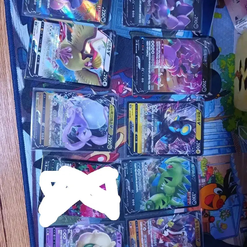 [BUNJANG] Pokemon Cards V - Lucario V & Assorted Cards / 포켓몬 카드 V 다수