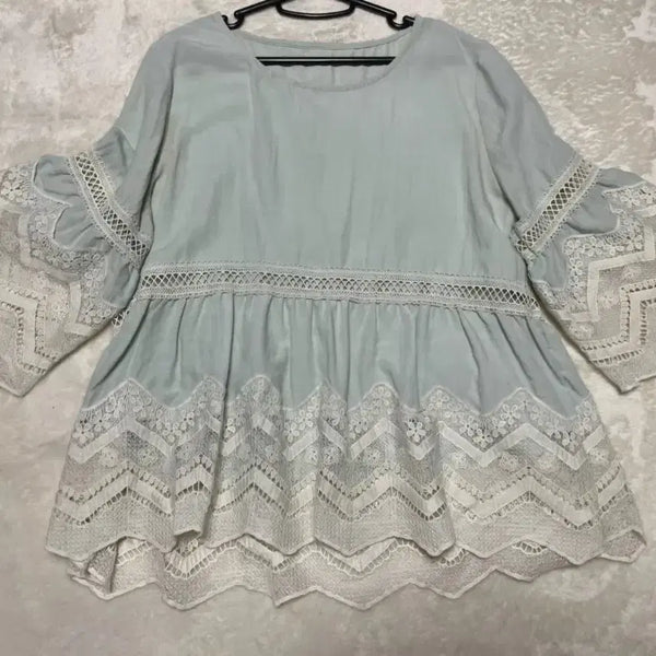 [BUNJANG] Lace Blouse / 레이스블라우스