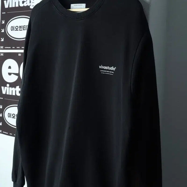 [BUNJANG] VIVASTUDIO (L-XL) Sweatshirt - Fading / (L-XL) 비바스튜디오 맨투맨 티셔츠 에이징 페이딩 유행-H38511