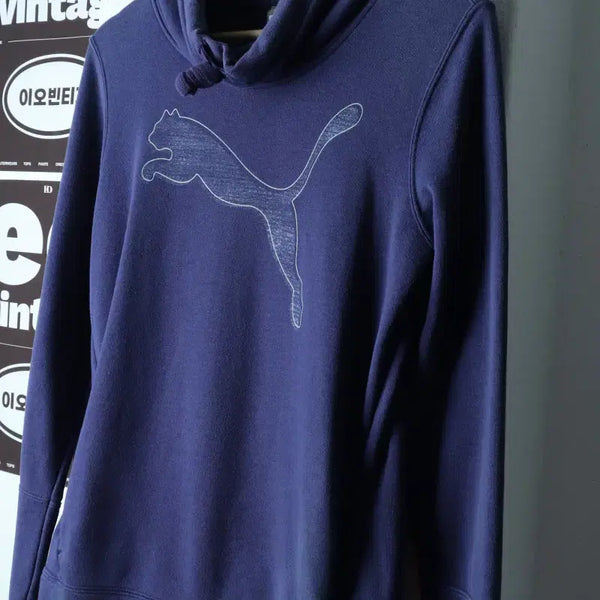 [BUNJANG] Puma Big Logo Sweatshirt T-shirt / (M-L) 퓨마 맨투맨 티셔츠 빅로고 에이징 페이딩 유행-H38520