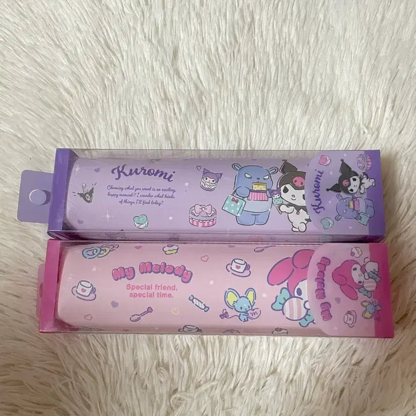 [BUNJANG] Sanrio My Melody Kuromi Basic Pencil Case / 산리오 마이멜로디 쿠로미 베이직필통 필통