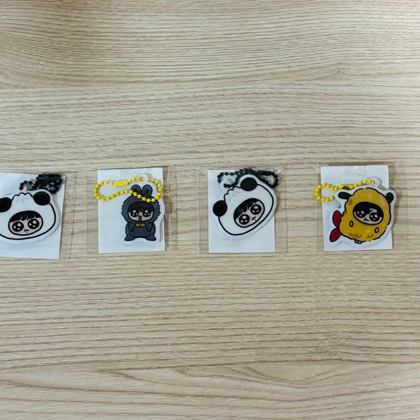 [BUNJANG] BTS Jungkook 'Kkuggi' Soft Keychain Bundle Set (Sealed) / 미개봉) 방탄 bts 꾹뚜기 말랑키링 일괄