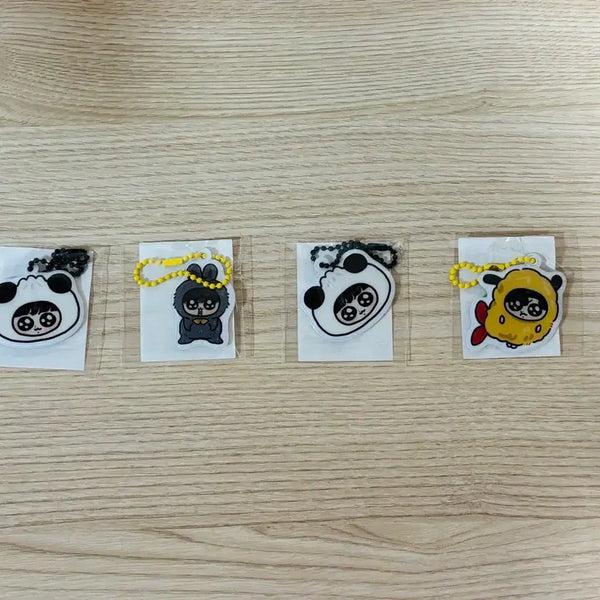 [BUNJANG] BTS Jungkook 'Kkuggi' Soft Keychain Bundle Set (Sealed) / 미개봉) 방탄 bts 꾹뚜기 말랑키링 일괄