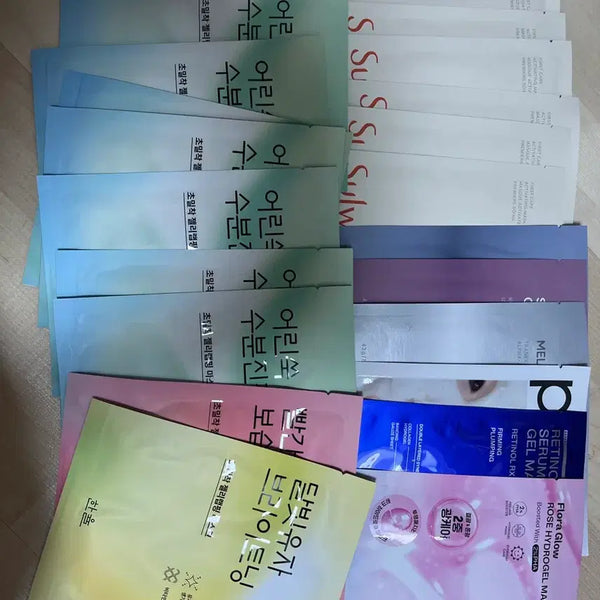[BUNJANG] Sulwhasoo, Hanyul, Primera, IOPE, Mamonde Mask Pack Bundle (21 Sheets) / 설화수 윤조마스크팩 한율 아로셀 마스크팩 일괄 21매