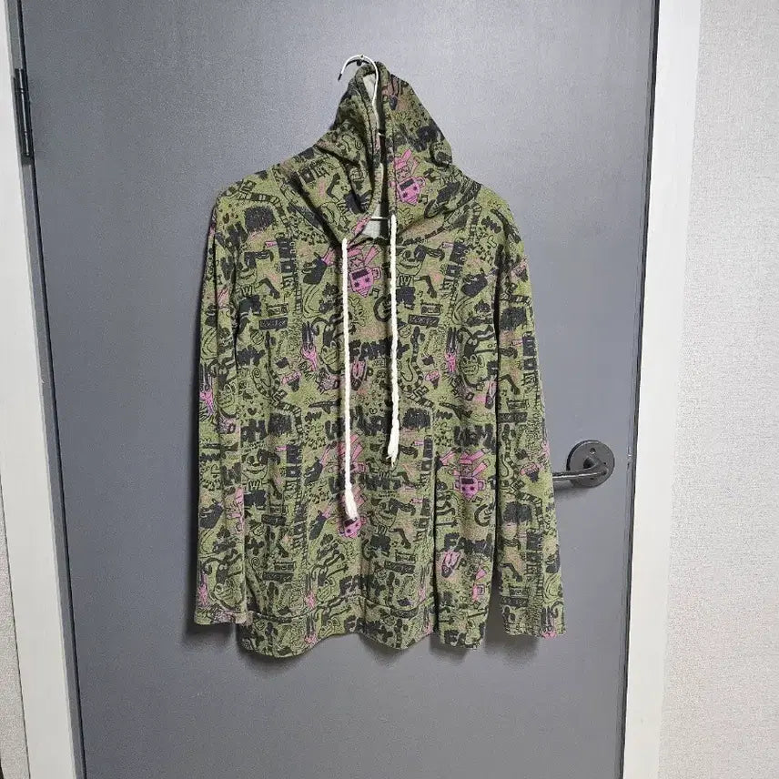 [BUNJANG] Pullover Hoodie / 풀오버 후드티 패턴 남여 공용 95정도