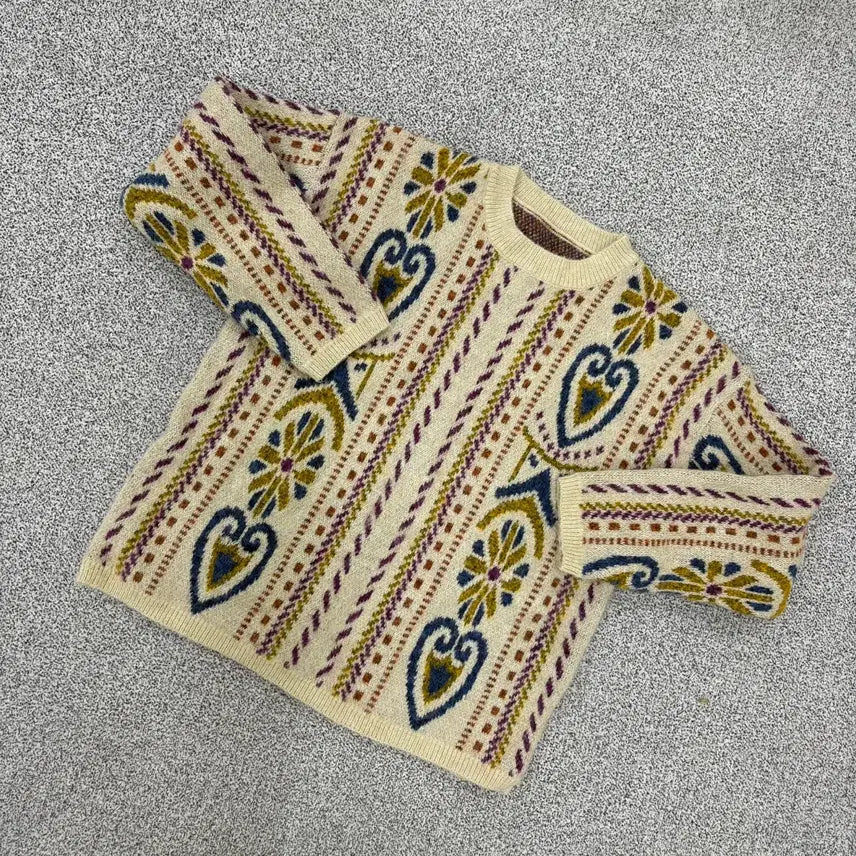 [BUNJANG] Vintage Knit Sweater / 실측확인 빈티지 니트 스웨터 0903J1