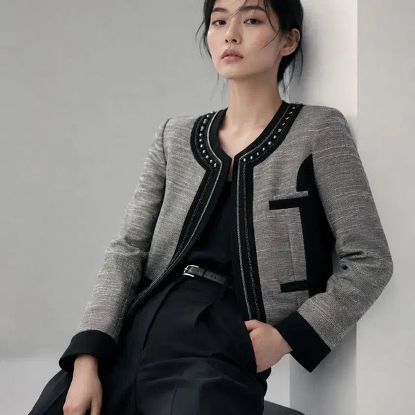 [BUNJANG] System Women's Chic Jacket / 한섬 시스템 자켓 여자 44