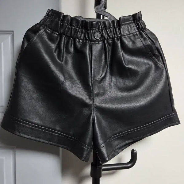 [BUNJANG] 8SECONDS Leather Banding Pants / 에잇세컨즈 레더 밴딩팬츠
