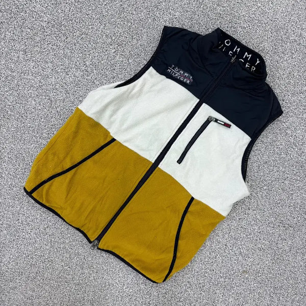 [BUNJANG] Tommy Hilfiger Women's Reversible Vest / L 타미힐피거 여성 리버시블 조끼 베스트 0903J1