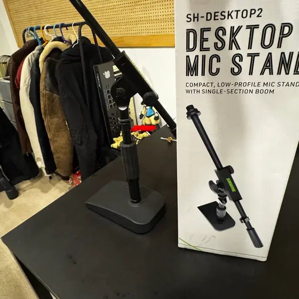 [BUNJANG] Gator SH-DESKTOP2 Desktop Microphone Stand for Shure / Gator SH-DESKTOP2 슈어 탁상용 마이크스탠드
