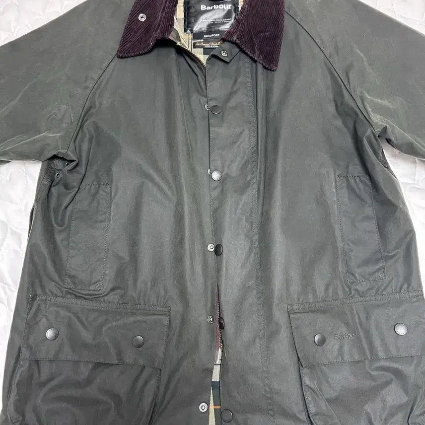 [BUNJANG] Barbour Beaufort Waxed Jacket Size 42 / 바버 뷰포트 42
