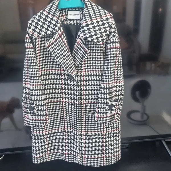 [BUNJANG] Karl Lagerfeld Wool Blend Coat / 카라거필드 코트 55~66