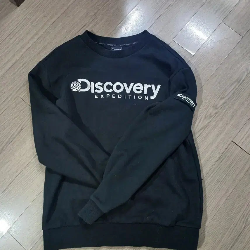 [BUNJANG] Discovery Expedition Sweatshirt Black Size 95 / 디스커버리 익스페디션 맨투맨 블랙95