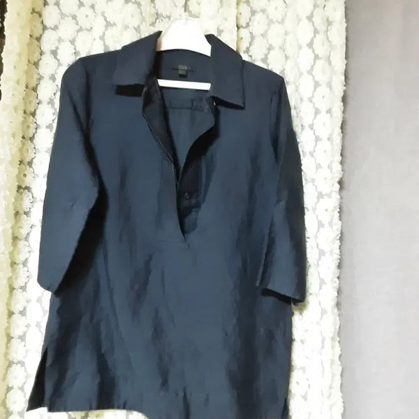 [BUNJANG] COS Dark Navy Blouse / COS 코스 셔츠 다크 네이비
