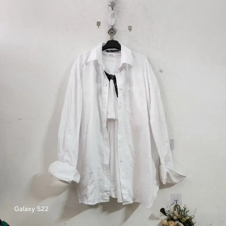 [BUNJANG] Zara White Shirt / 자라 화이트 셔츠