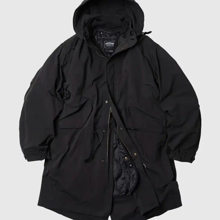 [BUNJANG] Prismworks Fishtail Parka Black L / 프리즘웍스 피쉬테일 파카 블랙 L