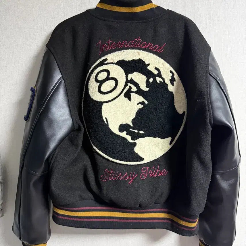 [BUNJANG] Stussy 40th Anniversary Varsity Jacket / 스투시 40주년 바시티