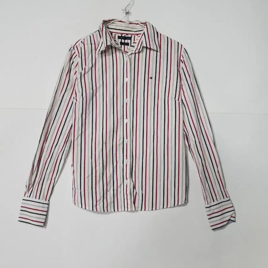 [BUNJANG] Tommy Hilfiger Striped Shirt / 타미힐피거 스트라이프 셔츠 0491