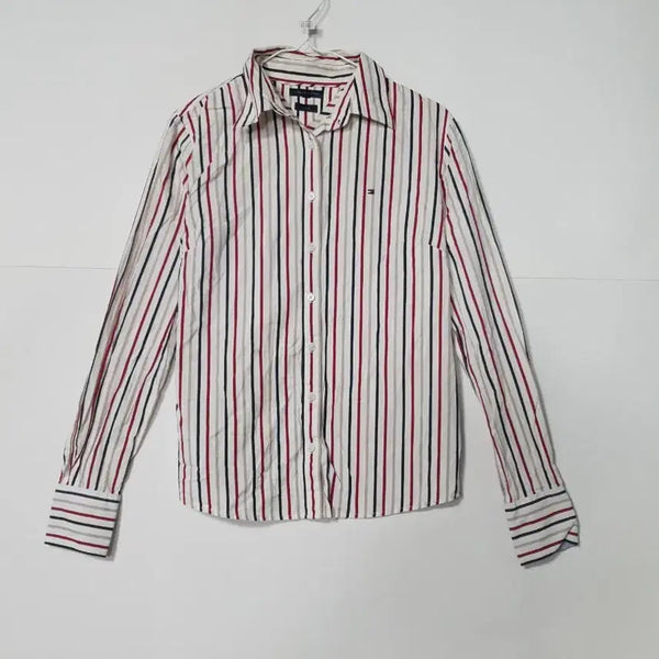 [BUNJANG] Tommy Hilfiger Striped Shirt / 타미힐피거 스트라이프 셔츠 0491