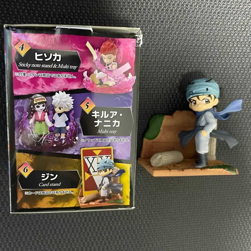 [BUNJANG] Hunter x Hunter Re-Ment Desktop Journal Figure / 헌터헌터 리멘트 데스크탑 진 피규어